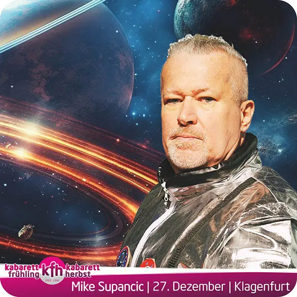 Kabarett mit Mike Supancic live im Konzerthaus Klagenfurt am 27. Dezember 2024