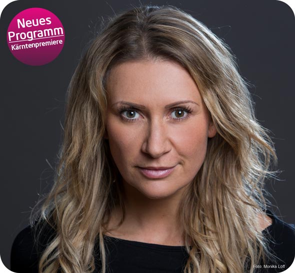 Kabarett mit Angelika Niedetzky live beim Kabarettfrühling Kärnten im Konzerthaus Klagenfurt am 22. April 2023