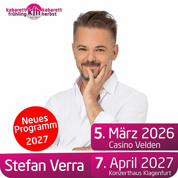Stefan Verra in Klagenfurt und Velden.
